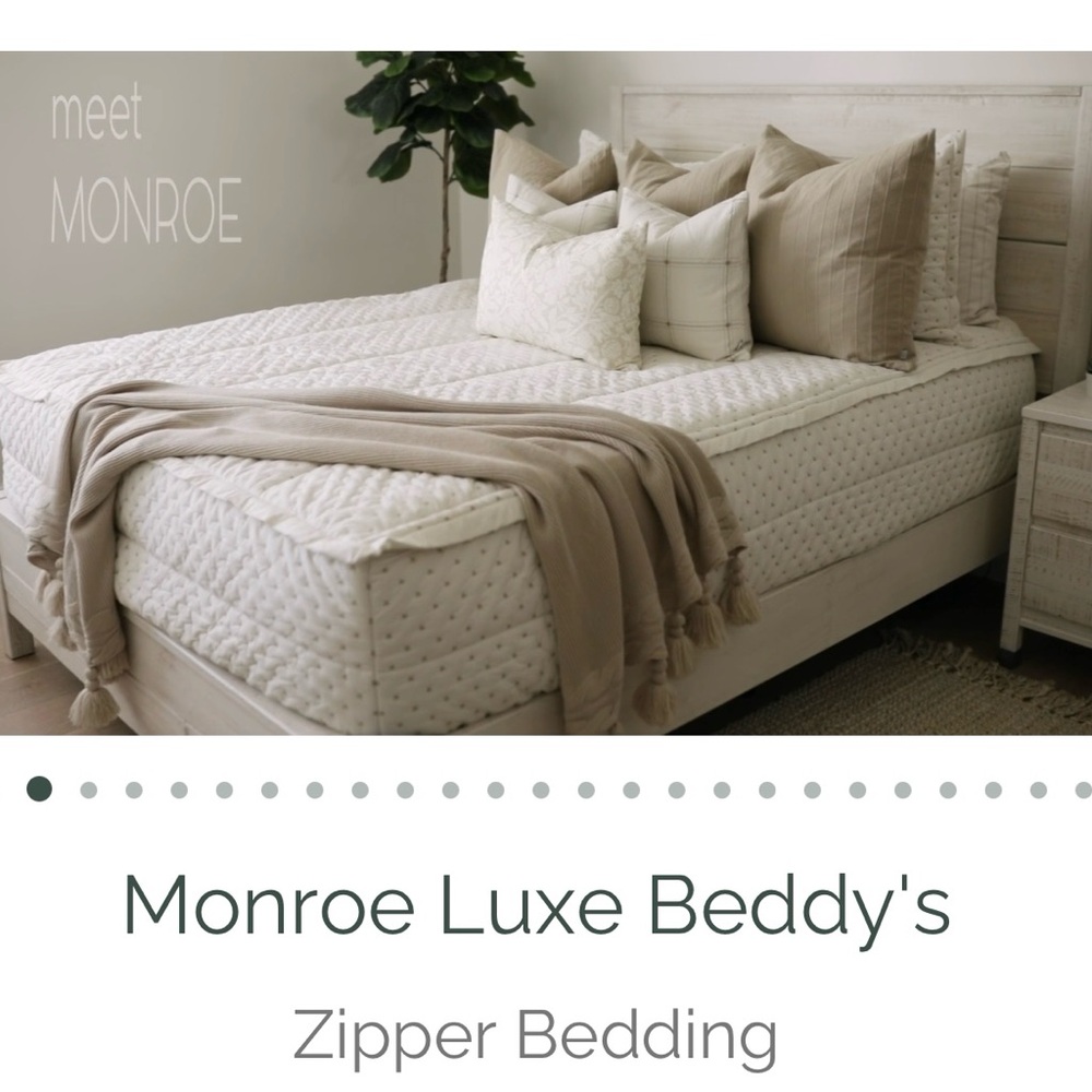 Beddy’s Monroe Luxe- Twin Zip Base (color as shown in photo)